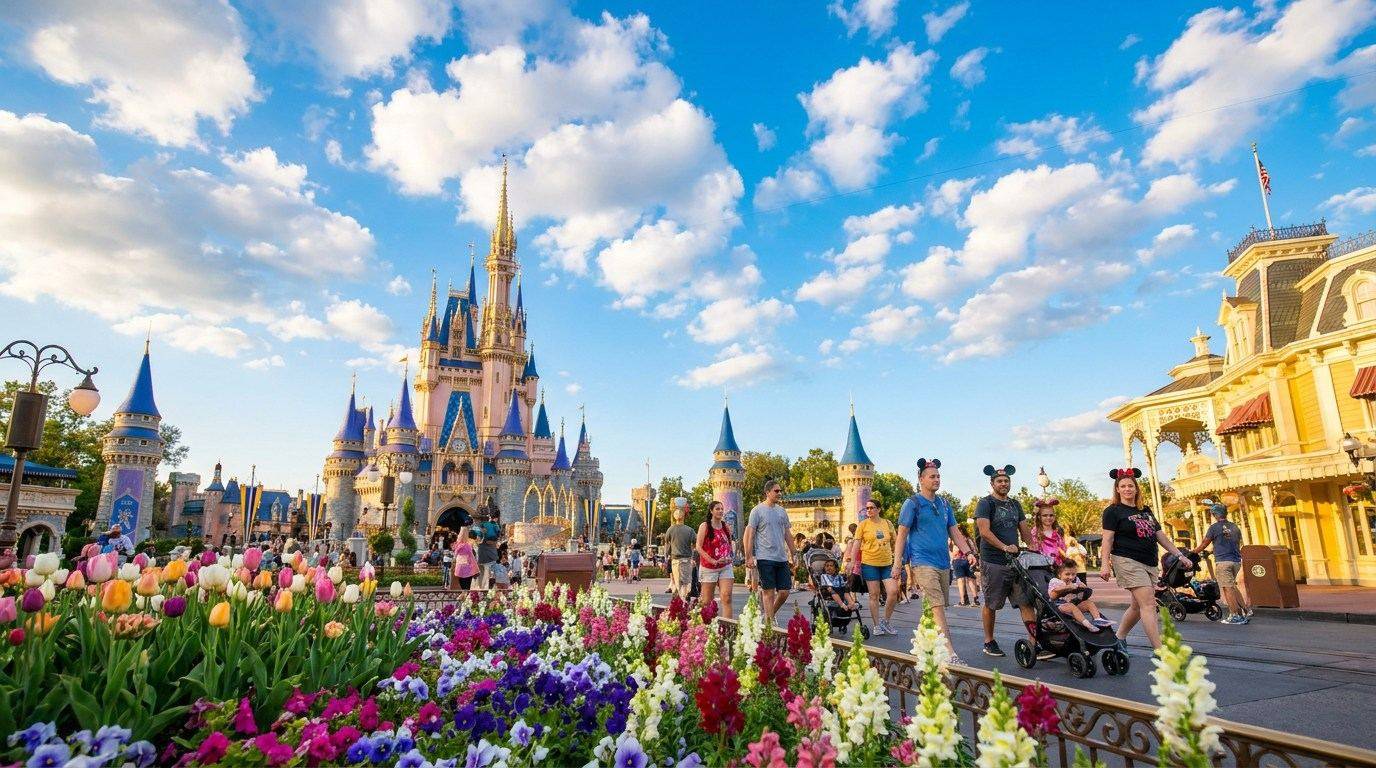 Castillo de Cenicienta en Magic Kingdom, Disney World Orlando Florida